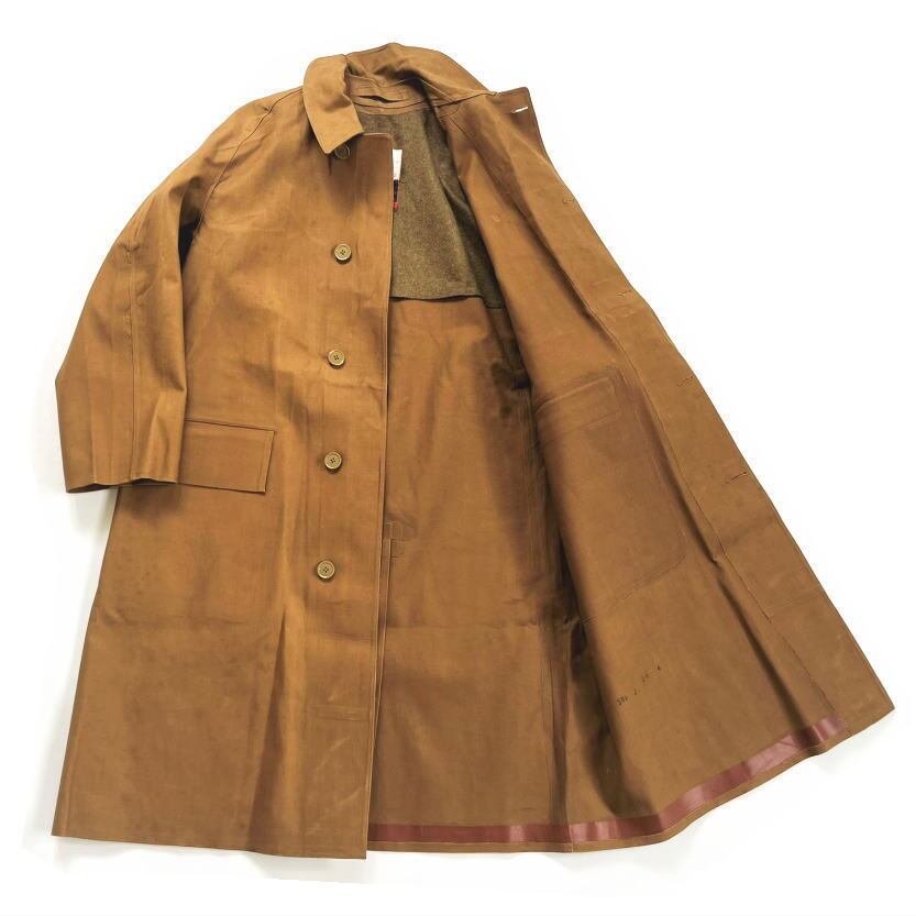 British Railways Brown Macintosh Coat 1950～60s | stock 751