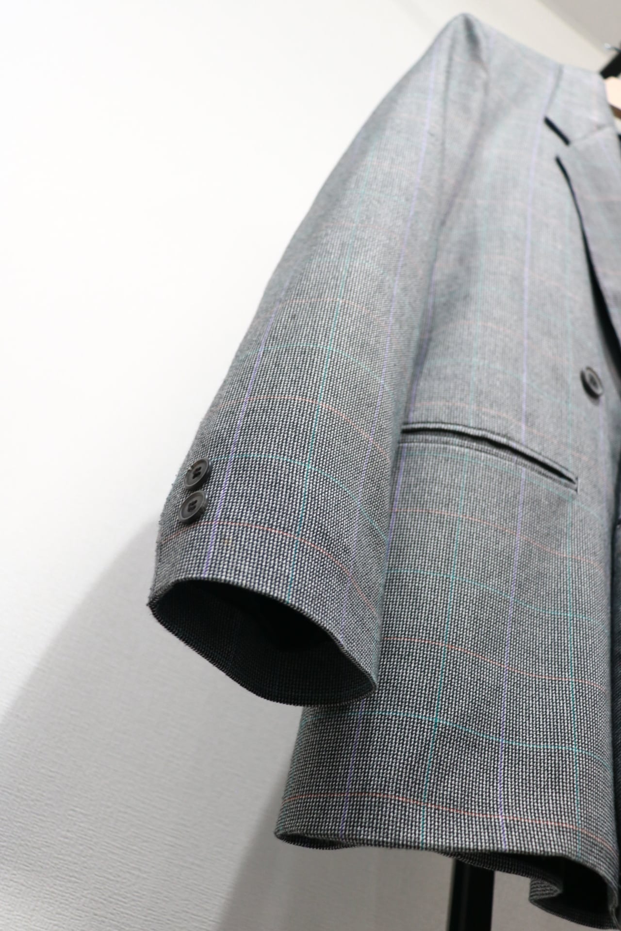 Christian Dior check pattern double tailored jacket | Cary Christian Dior check pattern double tailored jacket | Cary
