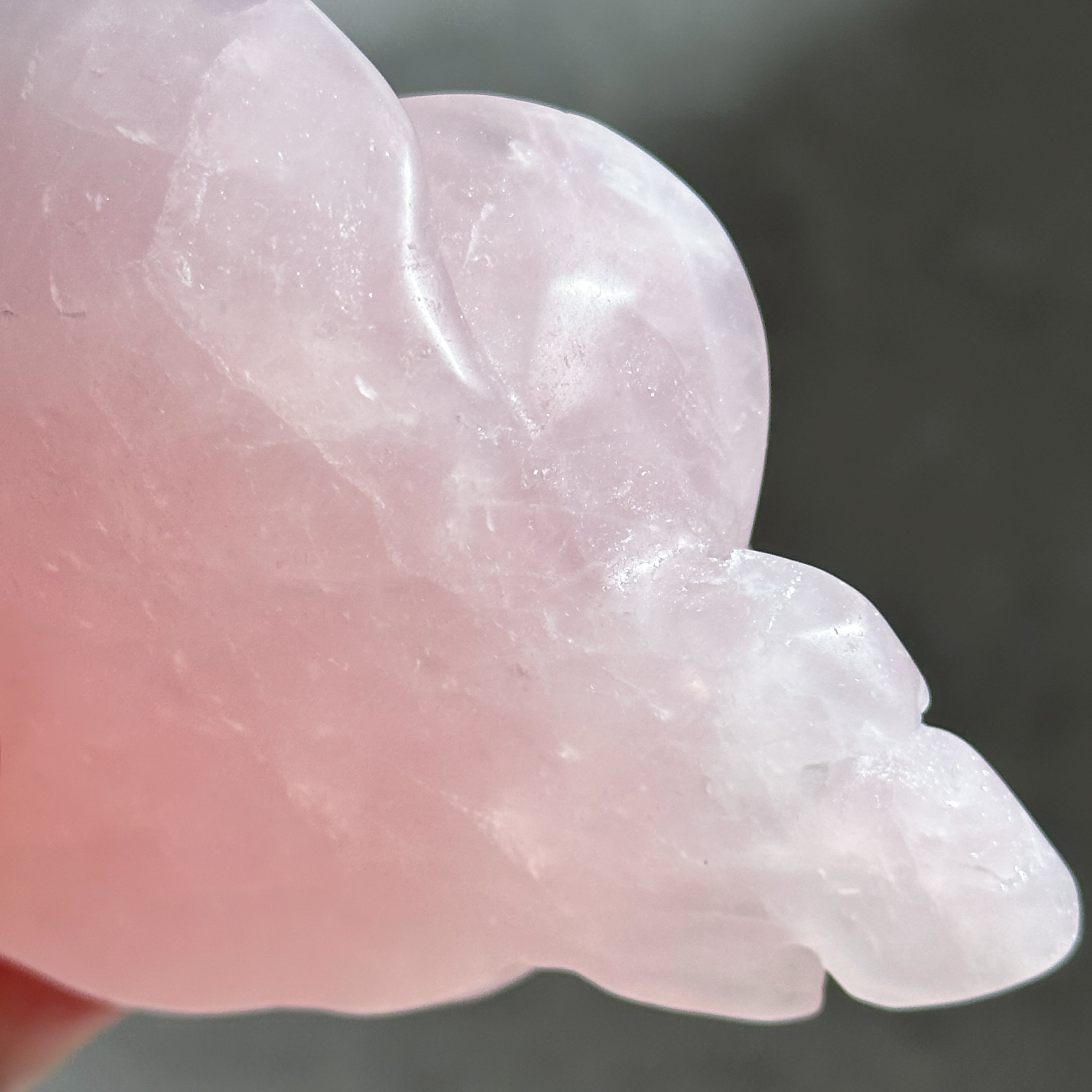 Big ローズクォーツ バラ 01◇ Rose Quartz ◇天然石・鉱物