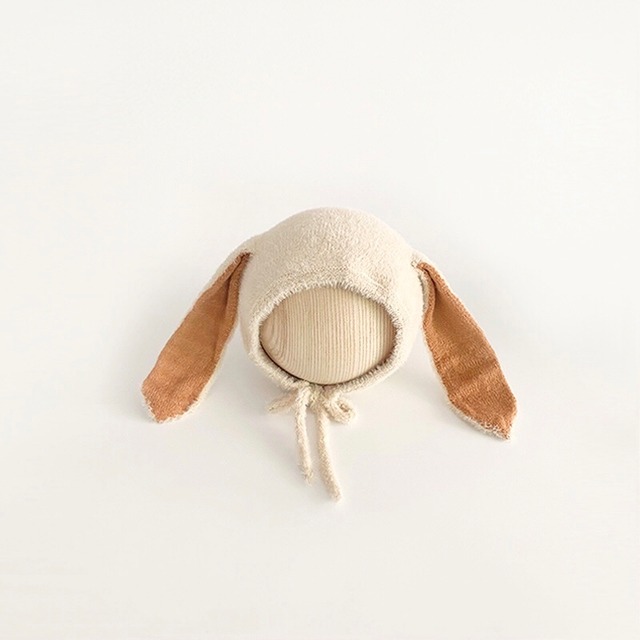 うさぎなりきりボンネット