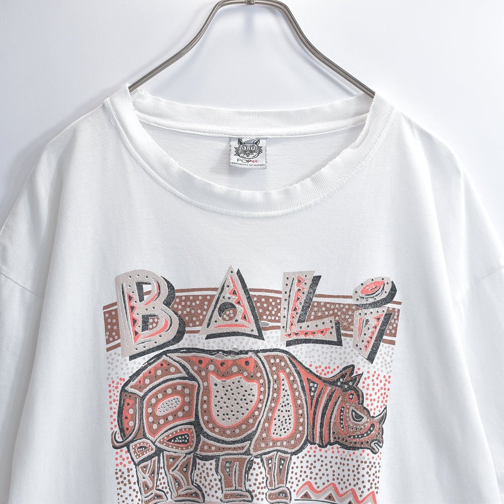 90s POP Art ポップアート 点描画 サイ デザイン アニマル