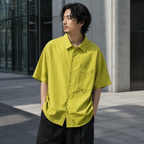 Frame Short Sleeve Regular Collar Shirt TB2157 画像