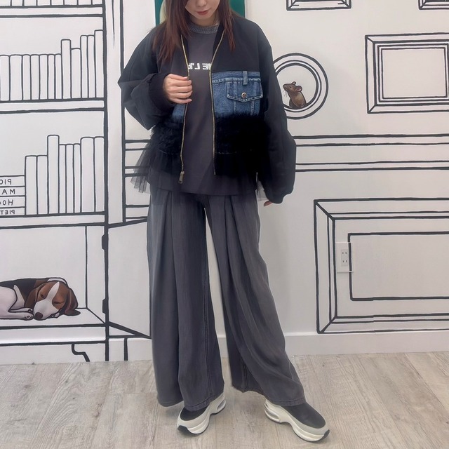 春新作ミリタリーブルゾン　カーキ　ブラックもあります。オーダー後1週間くらいかかるときもあります。