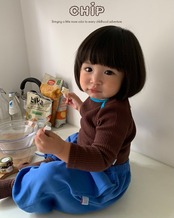 韓国子供服 / CHIP / 26Autumn / マカロンリブTシャツ / 秋服 *1~4*