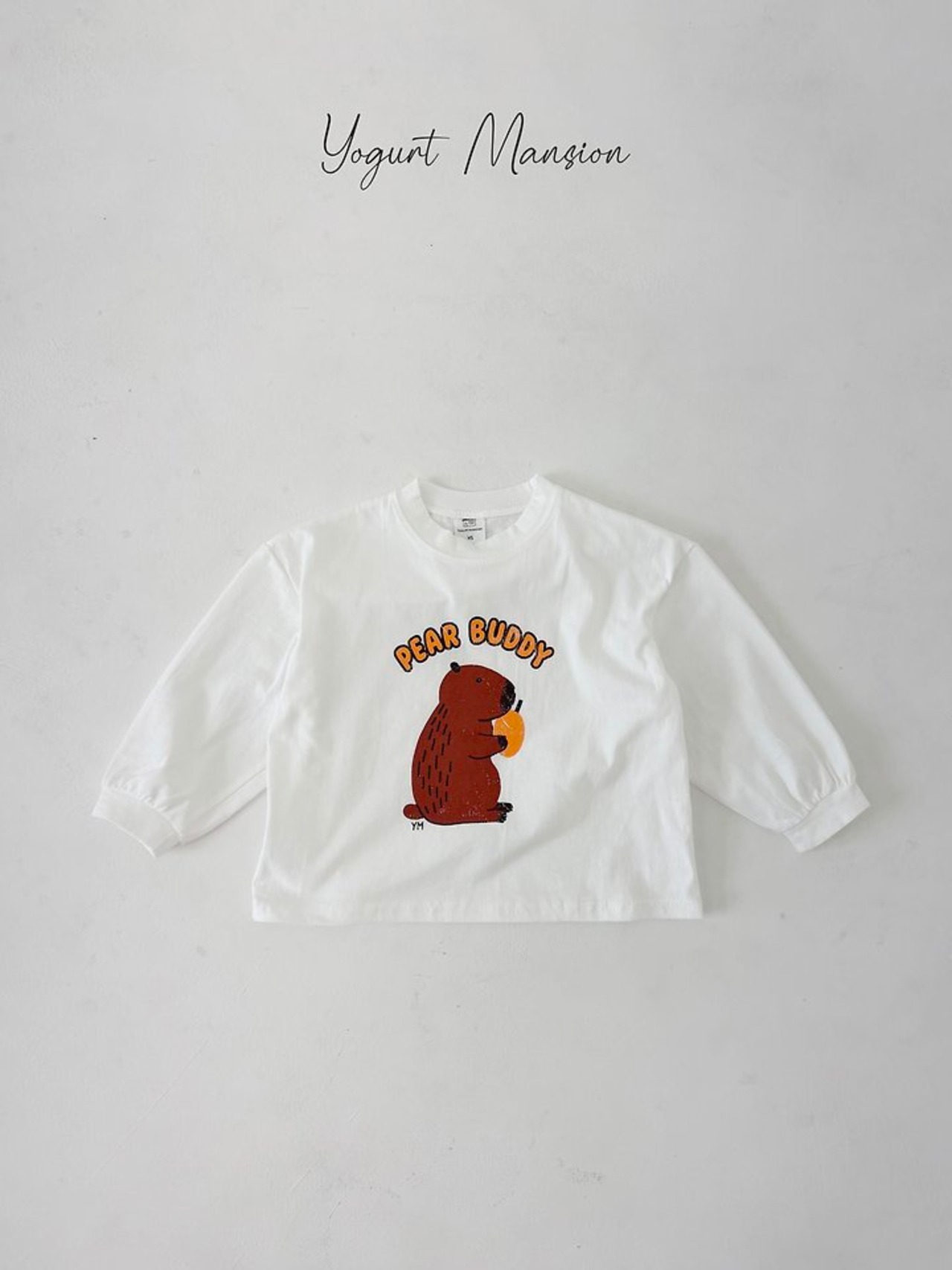 【取寄/韓国直送】Yogurt Mansion　ペアTシャツ｜秋服｜韓国子供服｜26/AT