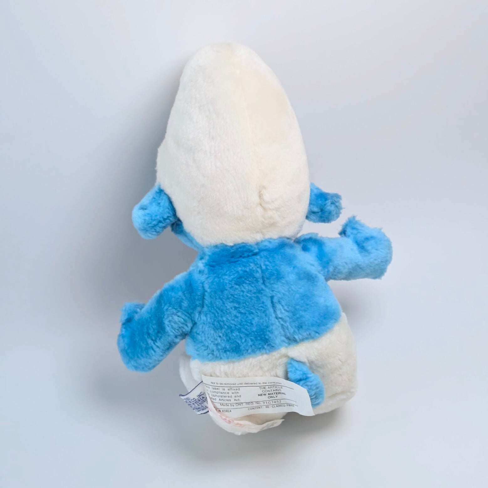 ☆ VINTAGE1981 ☆ 【 Smurf（スマーフ）】【A】 PLUSH TOY / プラッシュ / ぬいぐるみ / VINTAGE / ビンテージ 〚アメリカン雑貨 アメトイ〛