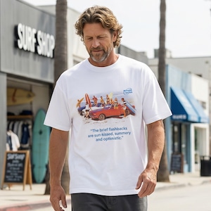 アメリカン サマーグラフィックTシャツ 2色　S2334