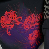 【受注商品】RumiRockセオαゆかた「曼珠沙華」　[A770]