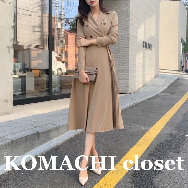 【送料無料】 トレンチワンピース トレンチ風ワンピース 韓国 レディース オルチャン ベージュ レッド 黒 ブラック ミモレ丈 長袖 Vネック 襟付き フレア Aライン アシンメトリー プリーツ ベルト ウエストマーク ハイウエスト かわいい 大人可愛い きれいめ シンプル 上品 おしゃれ こなれ感 エレガント モダン 抜け感 フェミニン ベーシック ナチュラル かっこいい オトナ女子 大人女子 無地 春 秋 休日 イベント 着回し 普段使い トレンド 流行 インスタ映え S M L XL