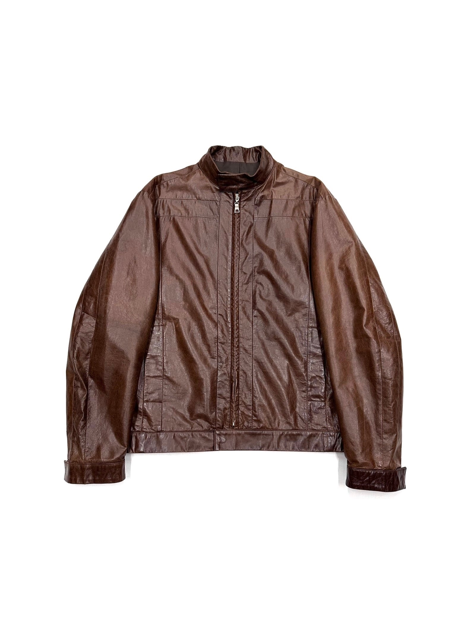 美品 90s 短丈 本革 ラムレザー レザージャケット L ボンバージャケット 90s ラムレザー A-2 ボンバージャケット 襟付き 短丈 羊革 2way - メルカリ