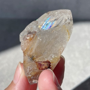 ヘマタイト入り◎ ティップリン産ガネーシュヒマール ヒマラヤ水晶15◇ Ganesh Himal Quartz ◇天然石・鉱物・パワーストーン