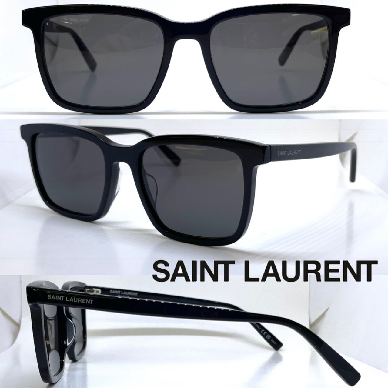 SAINT LAURENT サンローラン サングラス SL500 001 BK | メガネ