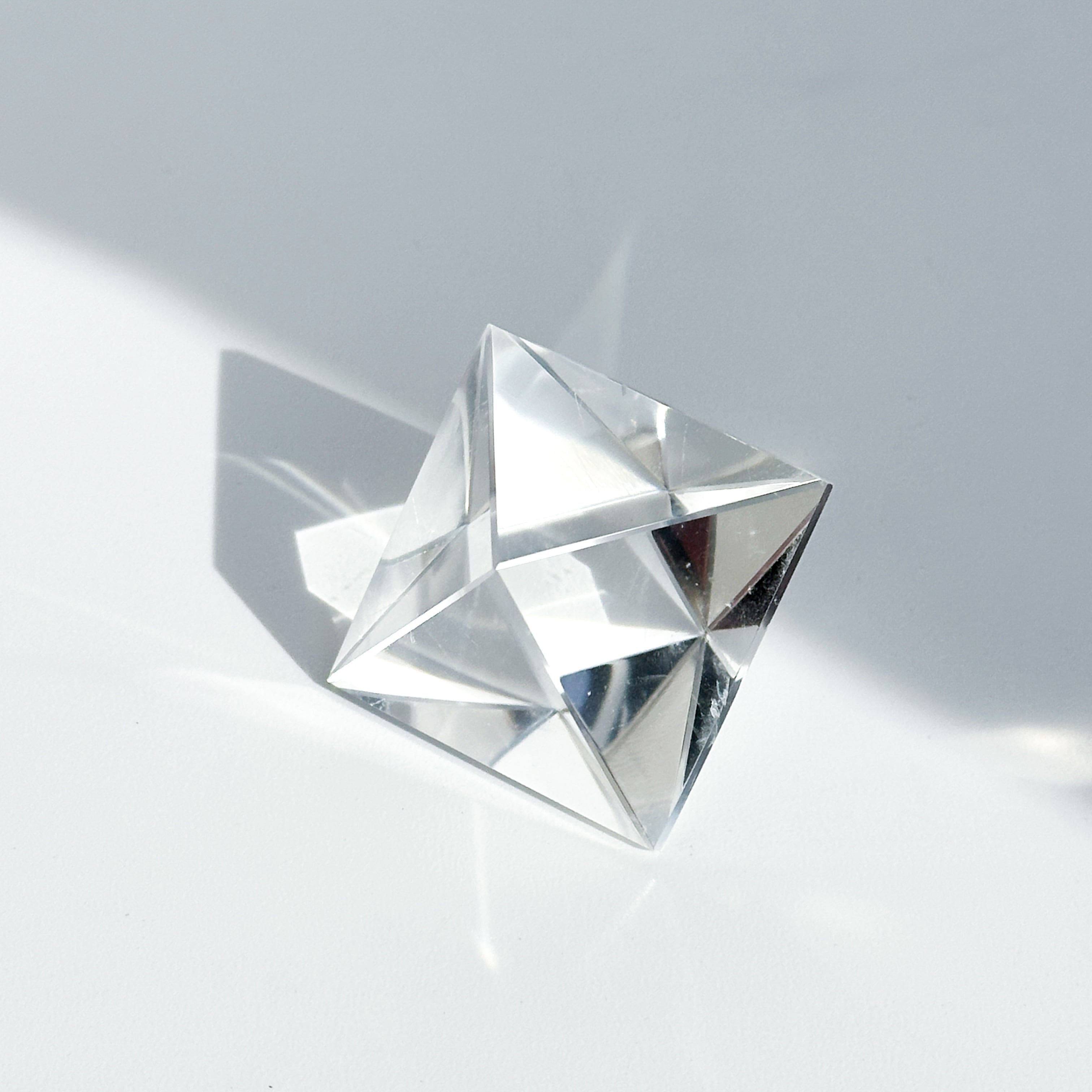 ミナスジェライス産クリアクォーツ 正八面体（オクタヒドロン）11