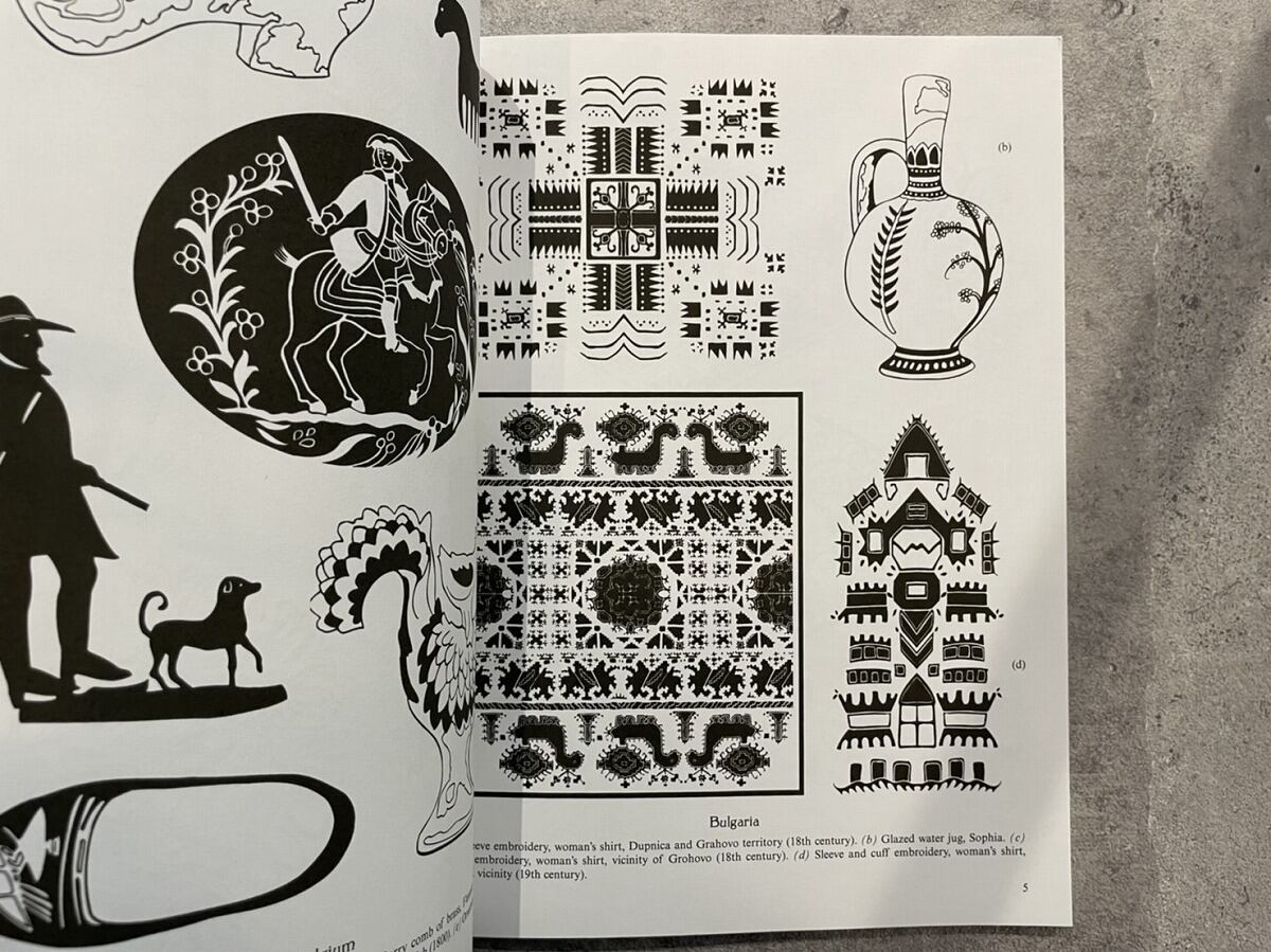 VAEuropean Folk Art Designs /visual book   KITAZAWA BOOKSTORE