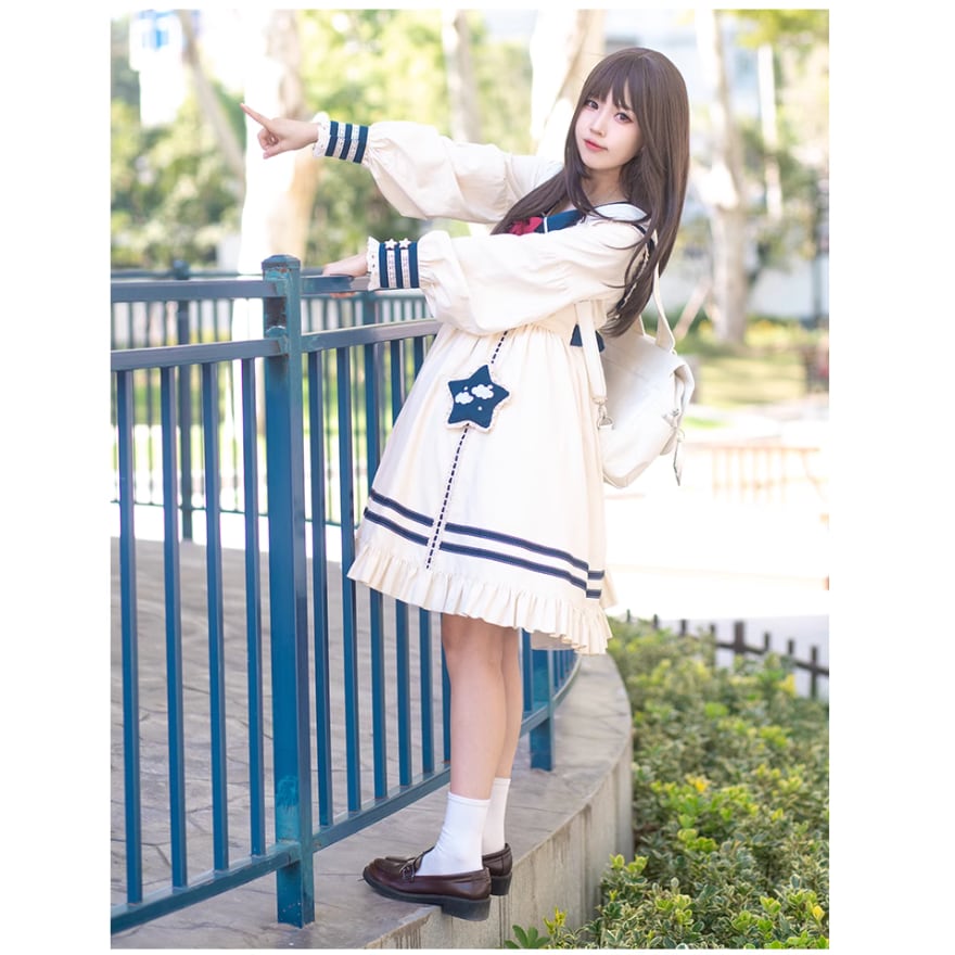 レディース ロリータ 幼風 可愛い かわいい キュート パンダ 乙女 少女 セー えっくす☆きゅーと15thシリーズ「Melty☆Cute/Little Punkish