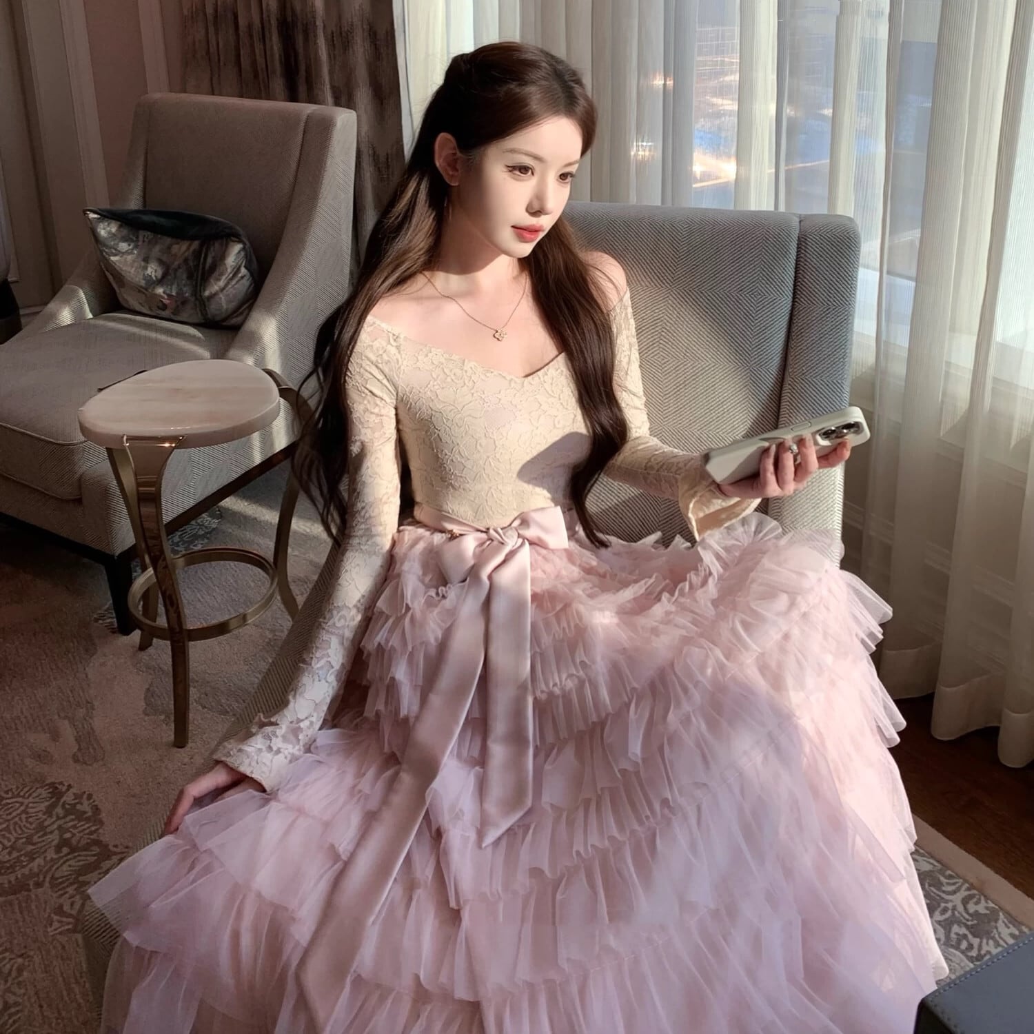 ロングワンピース | nanastyle