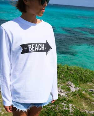 MIYAKOJIMA BEACH ➡︎ Long sleeve T-shirt