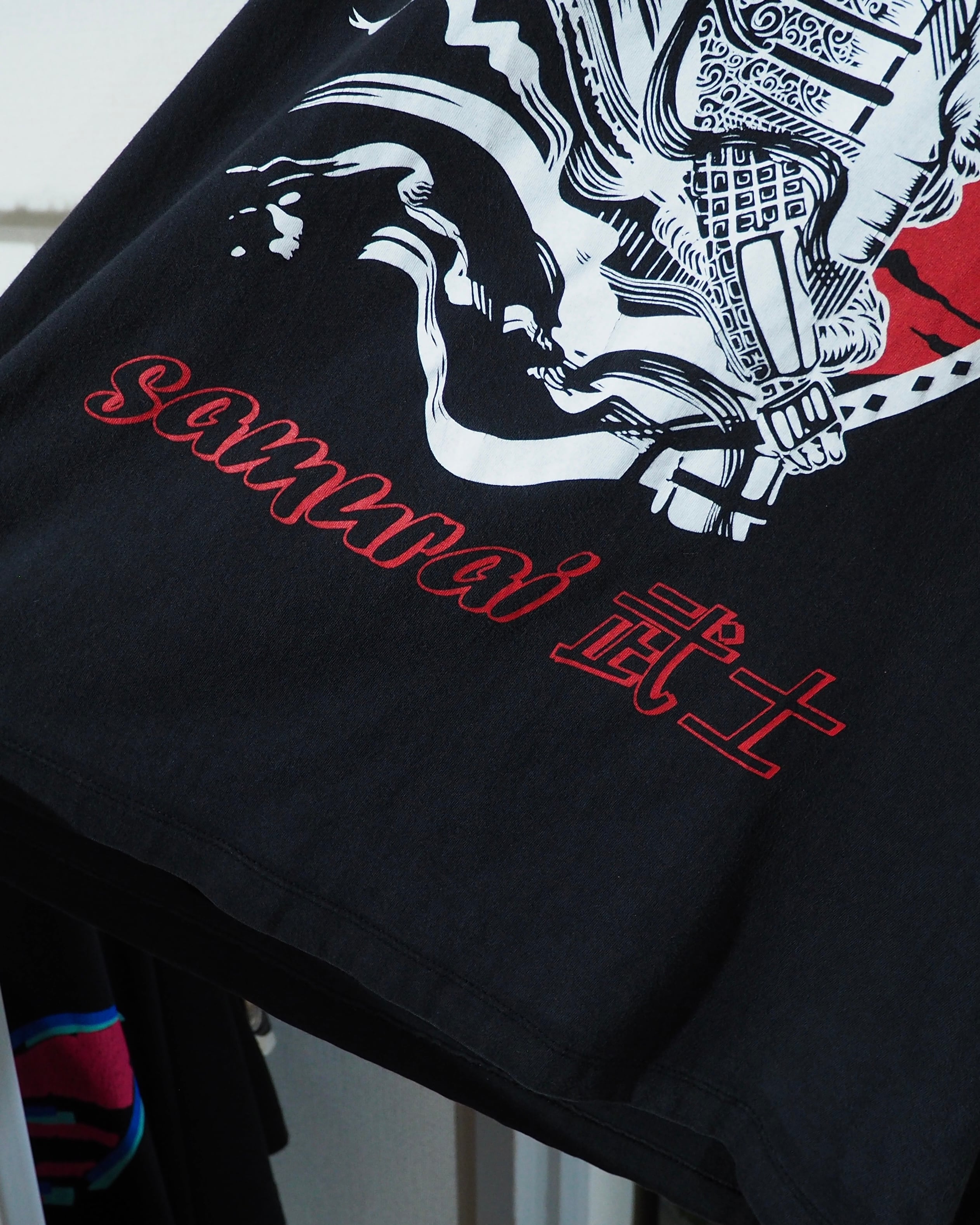 ” SAMURAI - 武士 ” Graphic printed vintage SS Tee