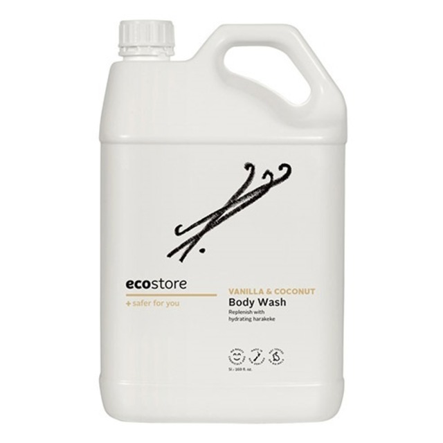 【ecostore】ボディウォッシュ ＜バニラ＆ココナッツ＞ 5L