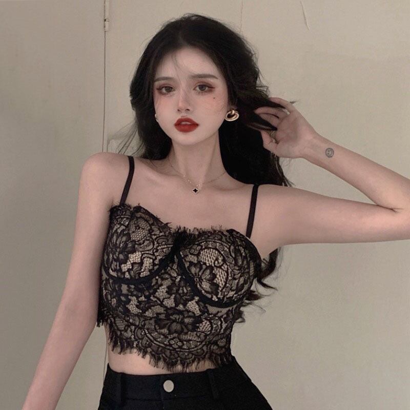 レースレディースサマースタイルスリムトップス ショート 夏物 YY-ファッション43424245207