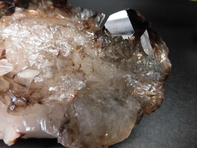 【送料無料】【高品質】ブラジル産ジャカレー水晶（アリゲータークオーツ）　no.4