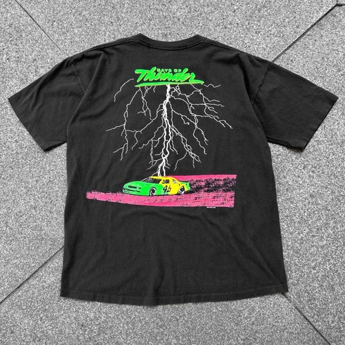 Vintage Movie T-Shirt [DAYS OF Thunder] [1990s-] W Sided Print XL