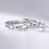 【ペアリング】指輪 キラキラ クロス シルバー リング