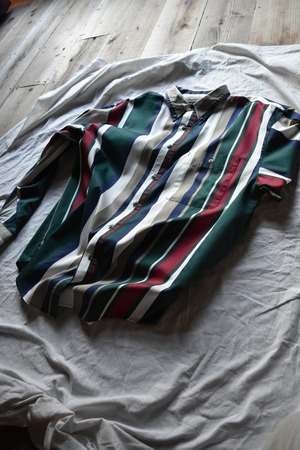 Design Stripe Button-Down Shirt