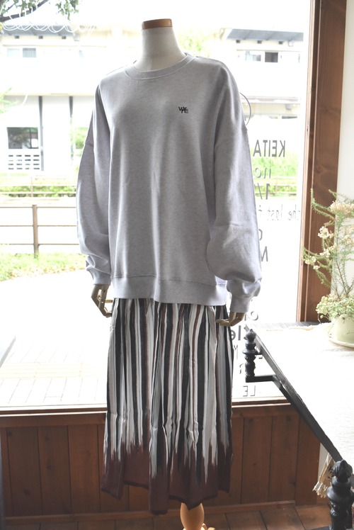 WYTE(ワイト) 26A/W Sweat Graphic Dress