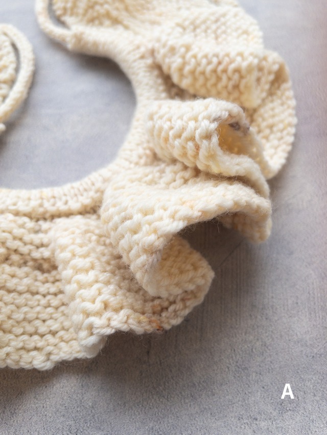 《即納》last1 FLUFFWEAR / Ruffle Collar - Sycamore confetti