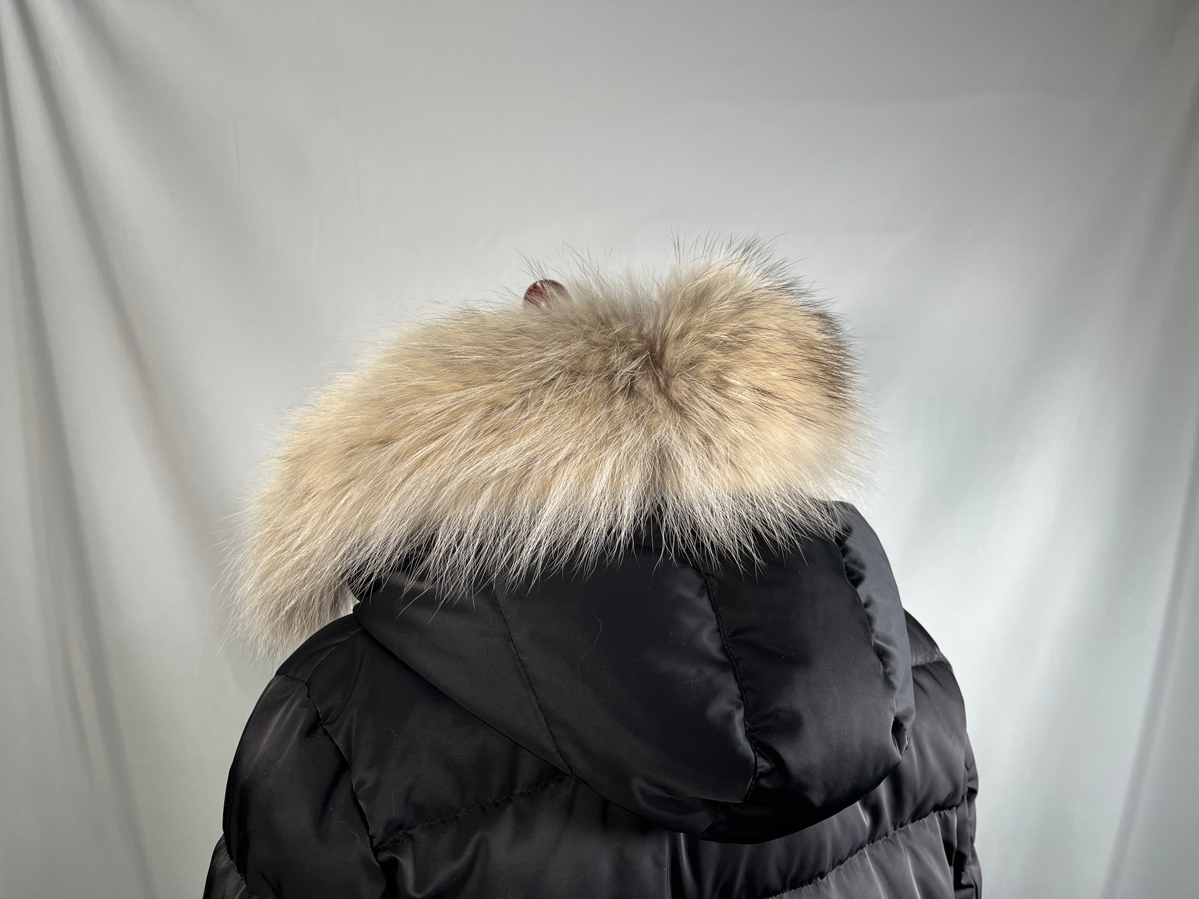 北米産コヨーテ フードファーリメイクサービス リアルファーへ付け替え