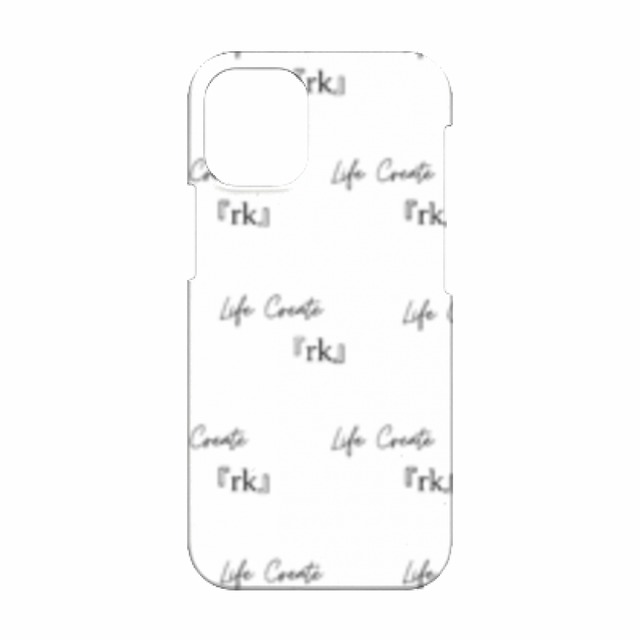 Life Create『rk』    iPhone 12 mini ハードカバーケース