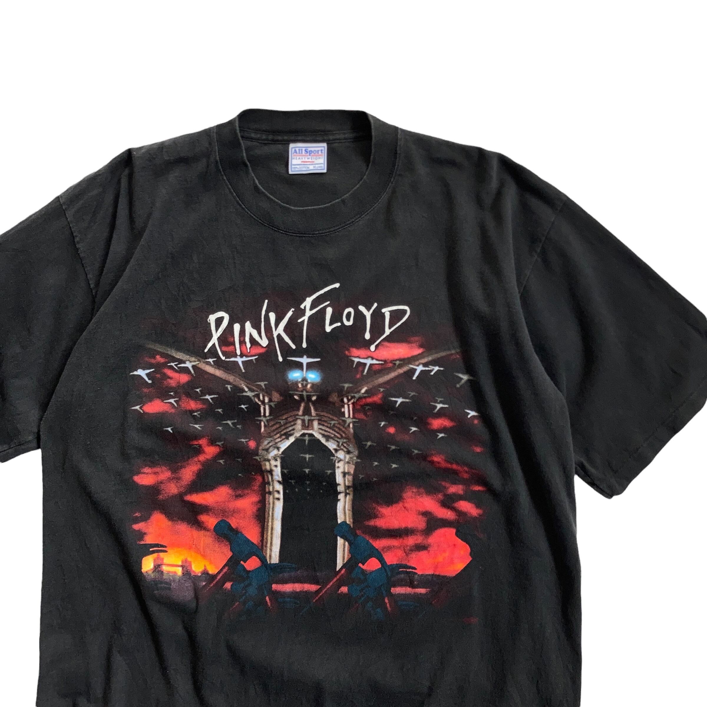 90s pink floyd “The wall“ロングTシャツ - Tシャツ