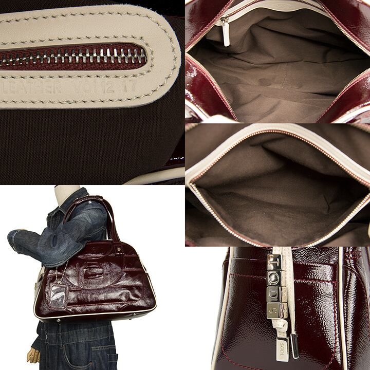 極美品！トッズ TOD’S ショルダーバッグ ブラウン 極美品✨ TOD'S ショルダーバッグ