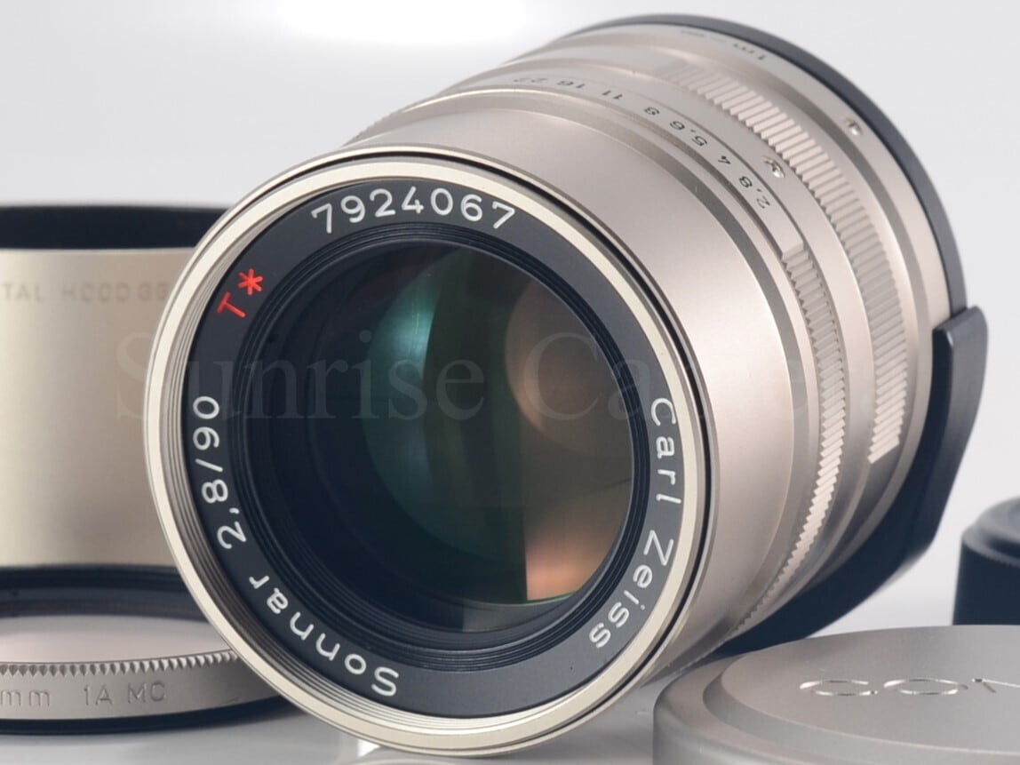 CONTAX Carl Zeiss Sonnar T* 90mm F2.8 Gマウント コンタックス G1,G2