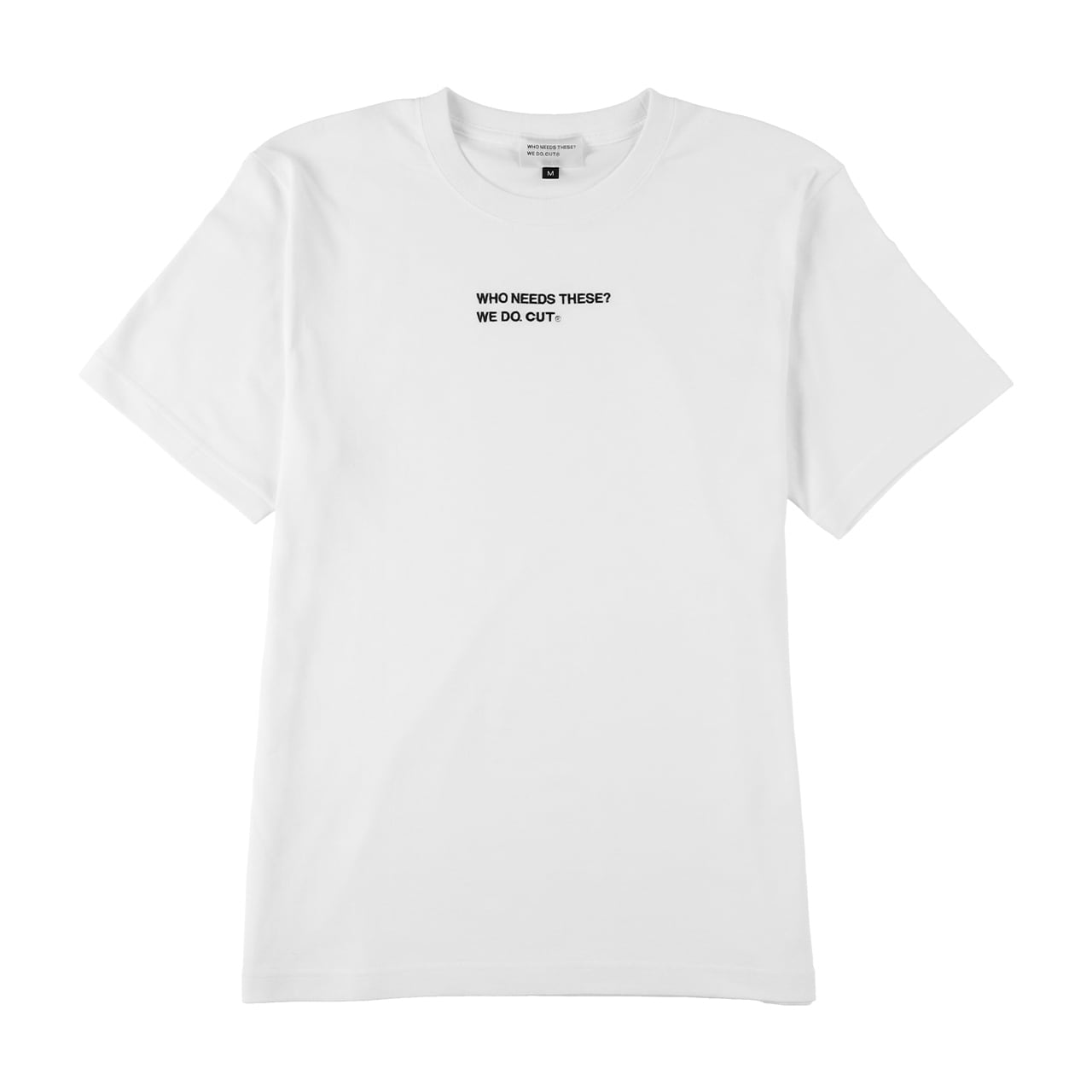 定番】ロゴ刺繍Tシャツ / オフホワイト | CUT ONLINE STORE