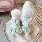 KZドット柄ワンピース