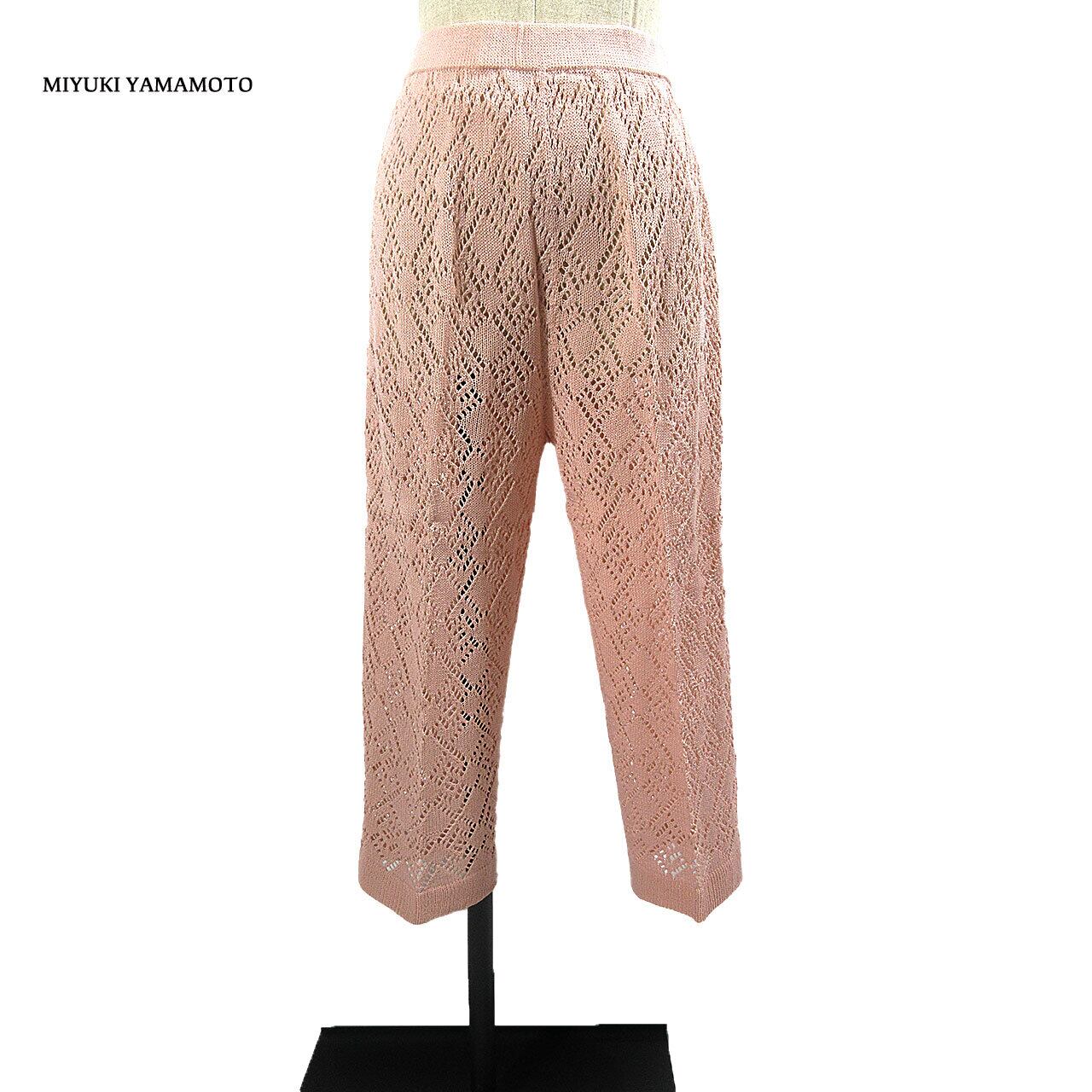 581 salmon pink sabrina lace pants / サーモンピンク レース