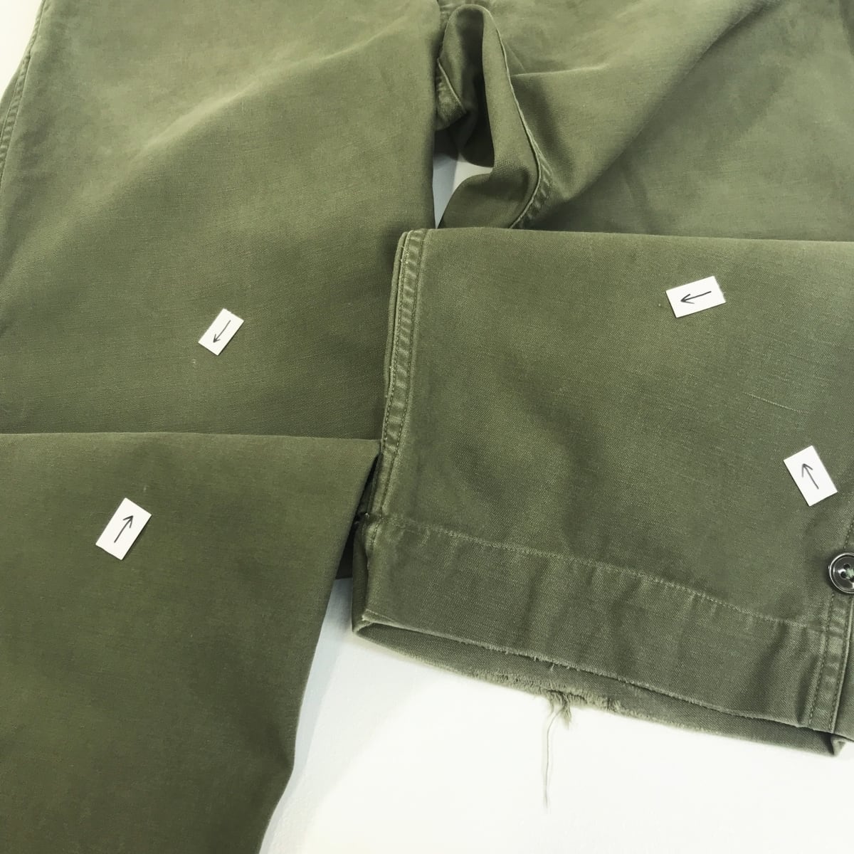 U.S.ARMY 40年代 M-45 フィールドパンツ オリーブグリーン 30 X U.S.ARMY 40年代 M-45 フィールドパンツ オリーブグリーン 30 X
