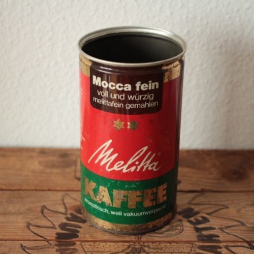ドイツ ヴィンテージ メリタ Malitta コーヒー ティン缶／tin缶