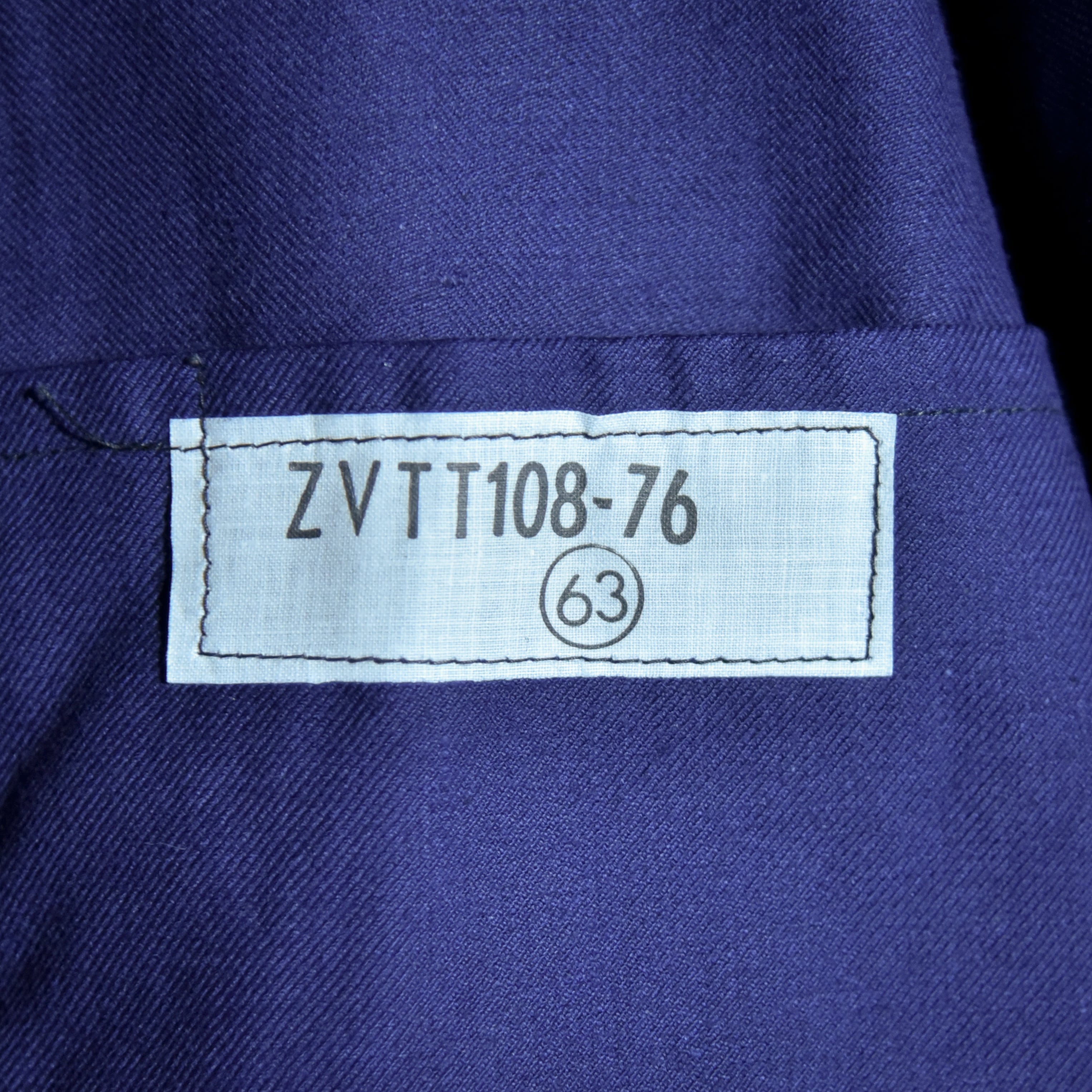 DEAD STOCK】60s French Army Work Twill Jacket Coverall フランス軍
