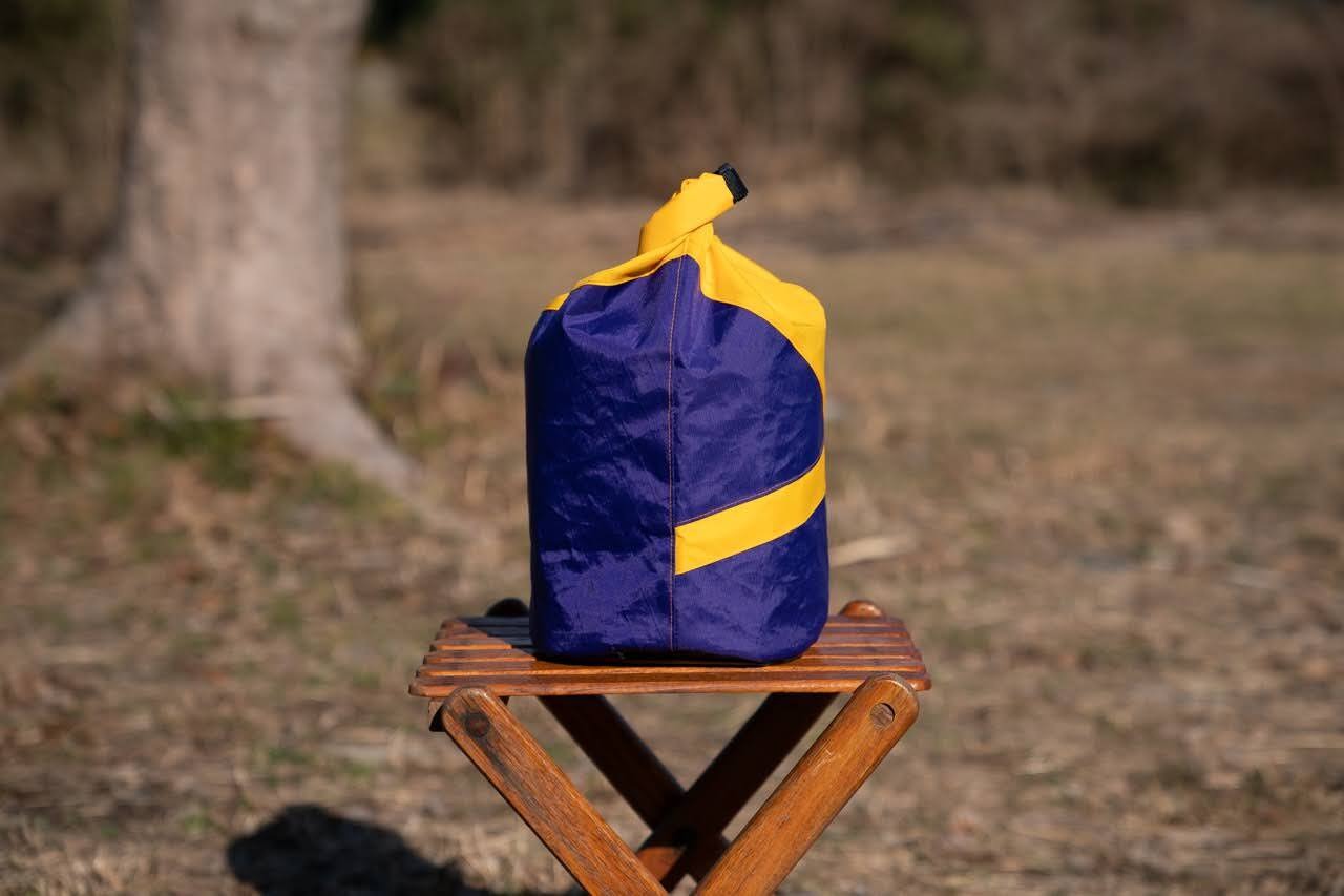 マルチポーチ Journey pouch パープル×イエロー