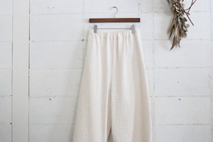 qiri sashiko jacquard パンツ