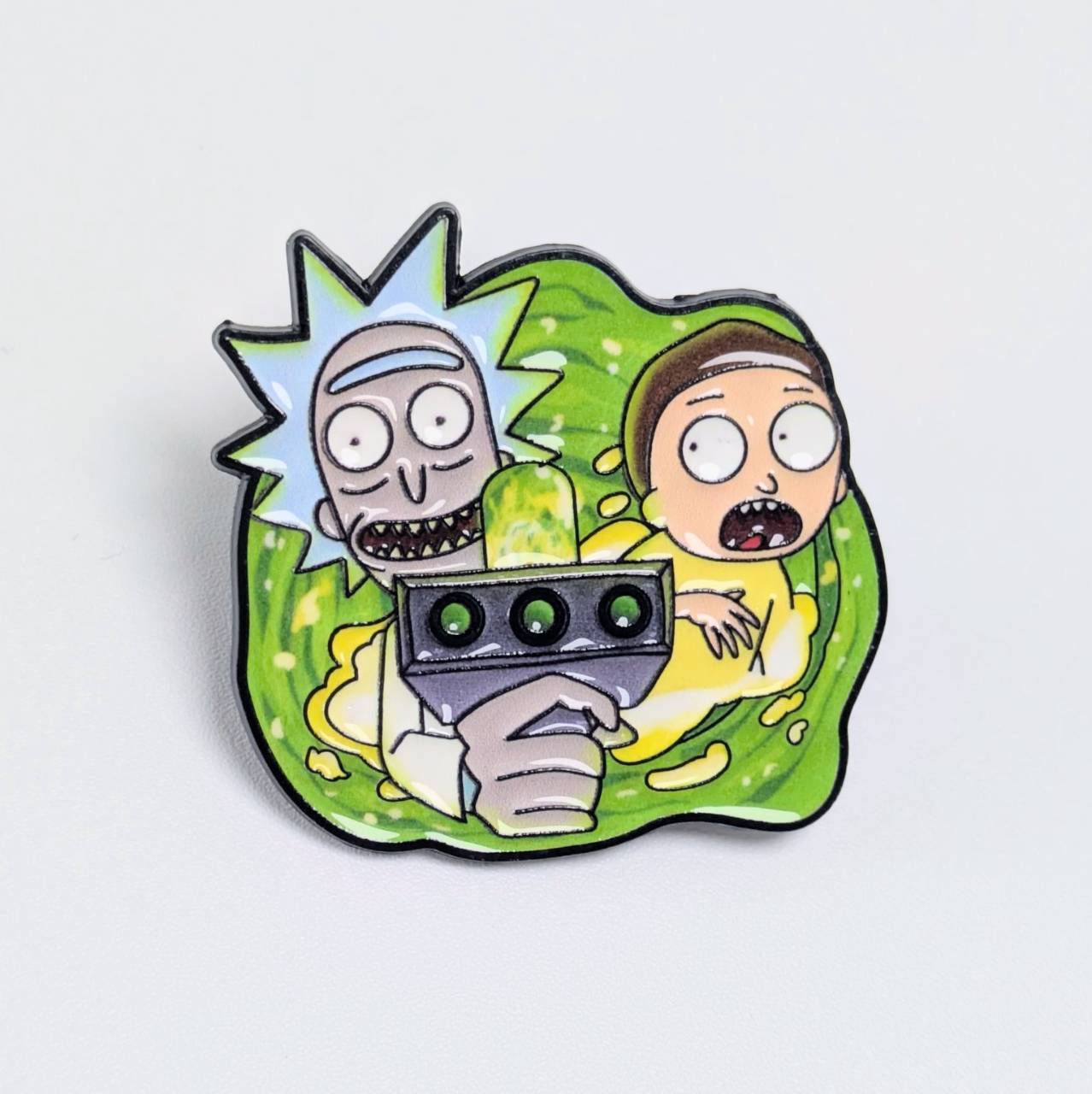 送料無料！ ★ピンズ PINS★ピンバッジ  【 Rick and Morty（ リックアンドモーティ ）】 〚アメリカン雑貨 アメトイ〛