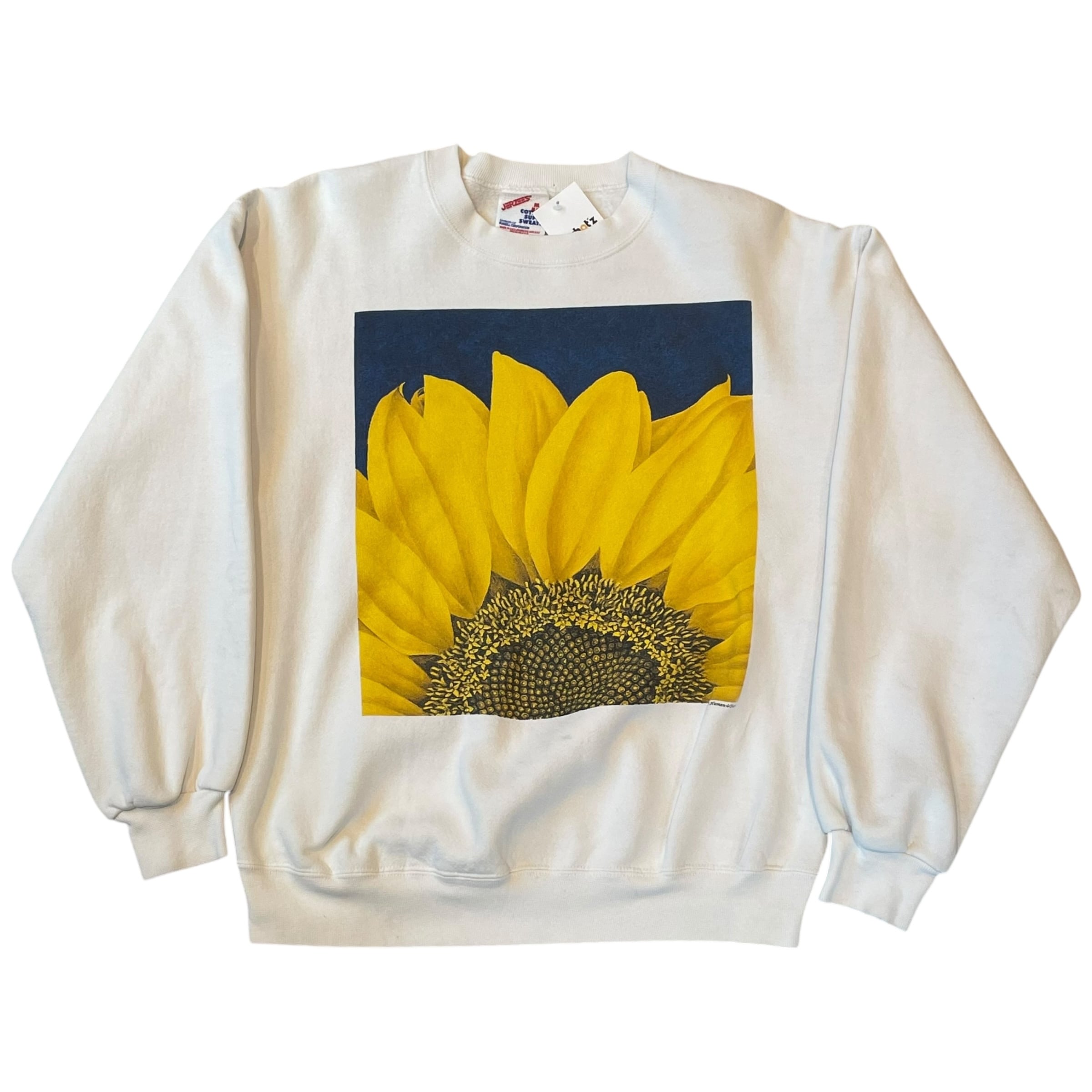 90s Sunflower photo sweat