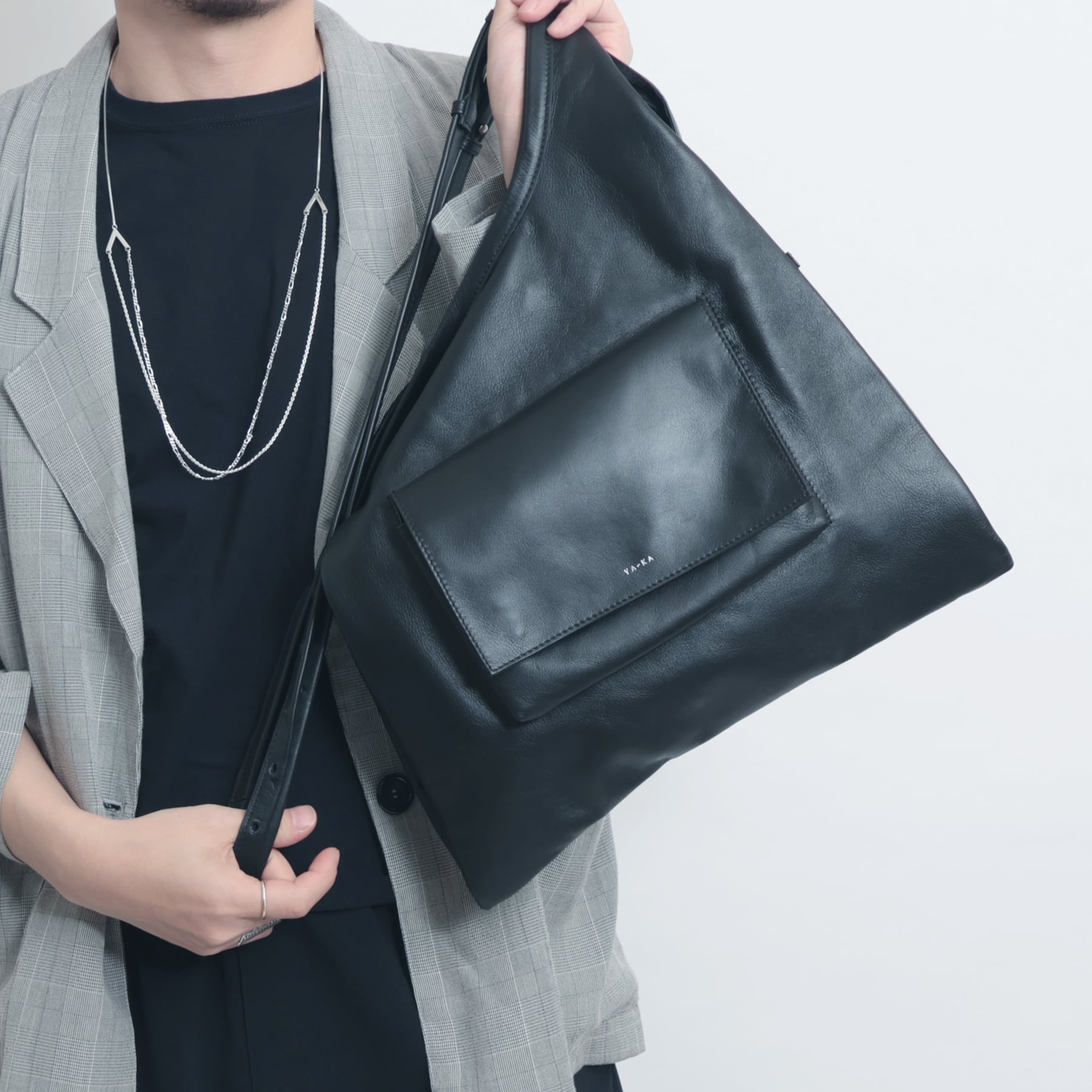 real leather multi length adjustment tote bag [opcc3] / Y2405FRB47