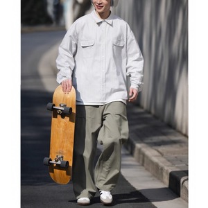 Loose striped shirt 0247