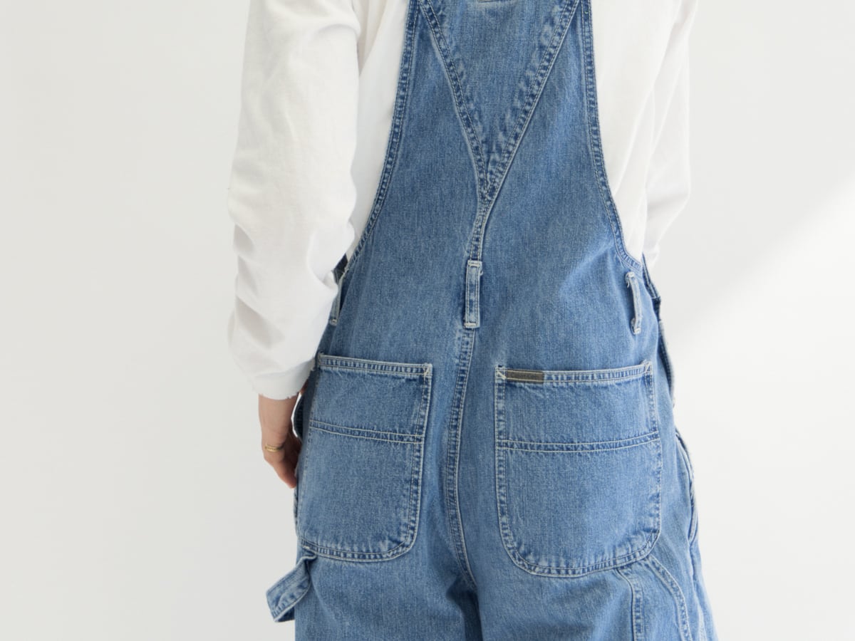 【Calvin Klein Jeans】Made in U.S.A denim all in one（カルバンクラインアメリカ製デニムオールインワン つなぎ）1b