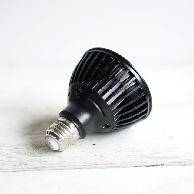 LEDライト 小型AS型 16W 電球色 ブラック