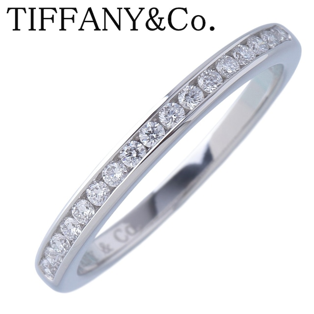 ティファニー ハーモニー リング ダイヤ0.24ct 9号強 Pt950 新品仕上げ 